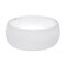Ruvati 16" Bathroom Vessel Sink Round White Above Counter Circular Ceramic RVB0316 - alternate 2